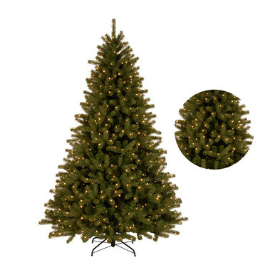 Artificial Christmas Tree with 130 Warm White Led Lights  - 5Ft
