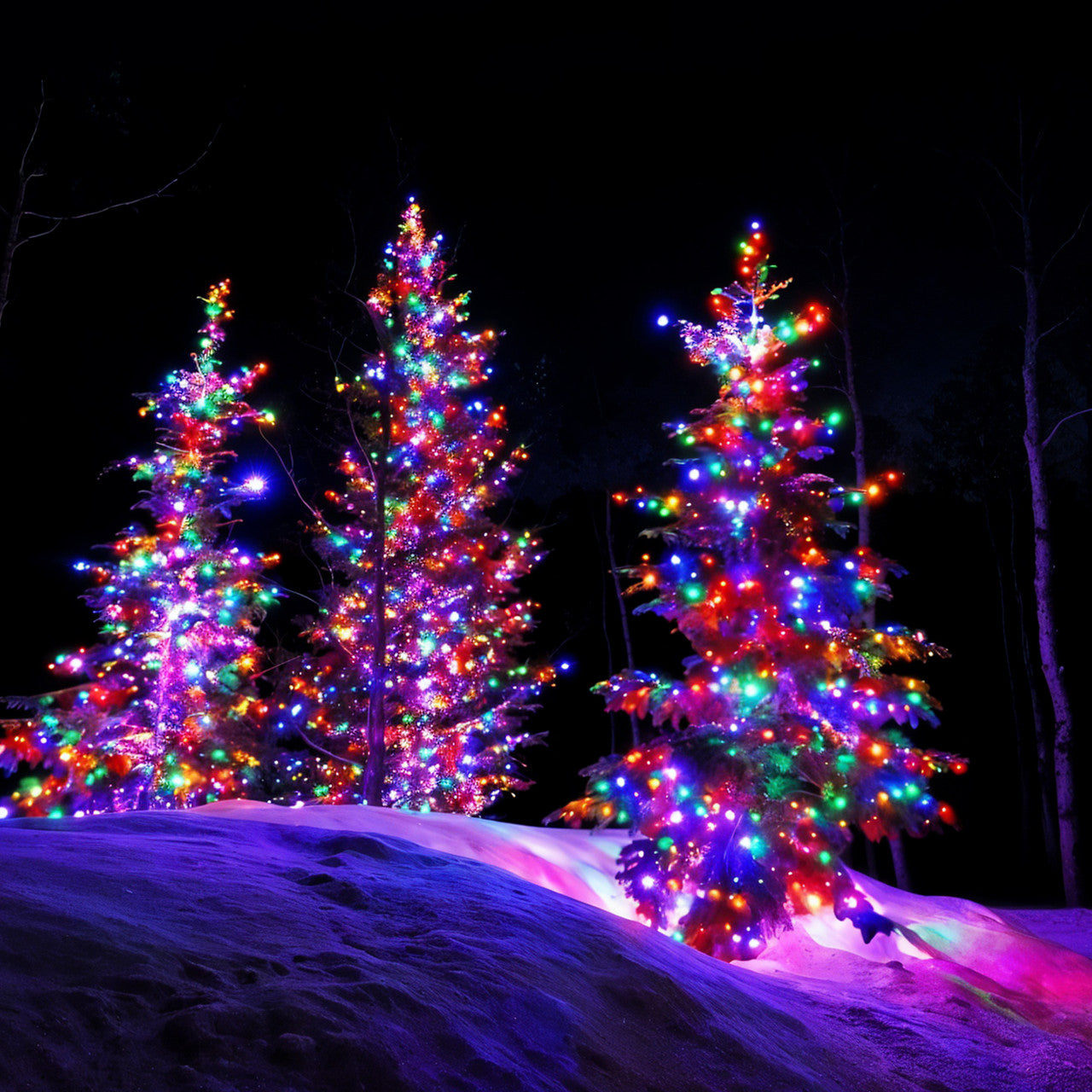 Christmas Tree Fairy String Lights - Multicolored