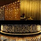 Waterfall Icicle Christmas Lights