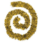 Christmas Tinsel Garland - Gold