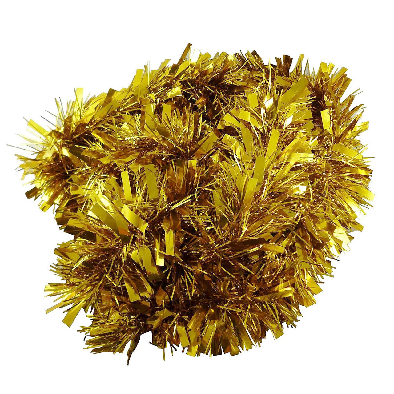 Christmas Tinsel Garland - Gold