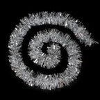 Christmas Tinsel Garland - Silver
