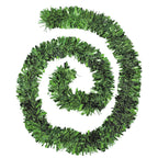 Christmas Tinsel Garland - Green