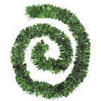 Christmas Tinsel Garland - Green