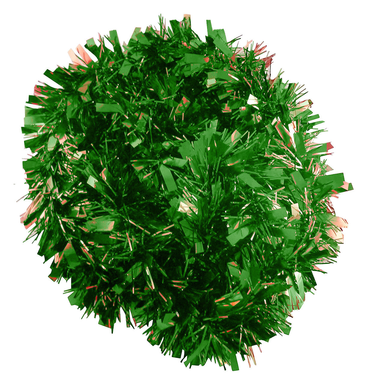 Christmas Tinsel Garland - Green