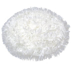 Christmas Tinsel Garland - White