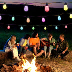 20 Multicolour LED Outdoor Lights - Plum