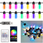 20 Multicolour LED Outdoor Lights - Lollipop