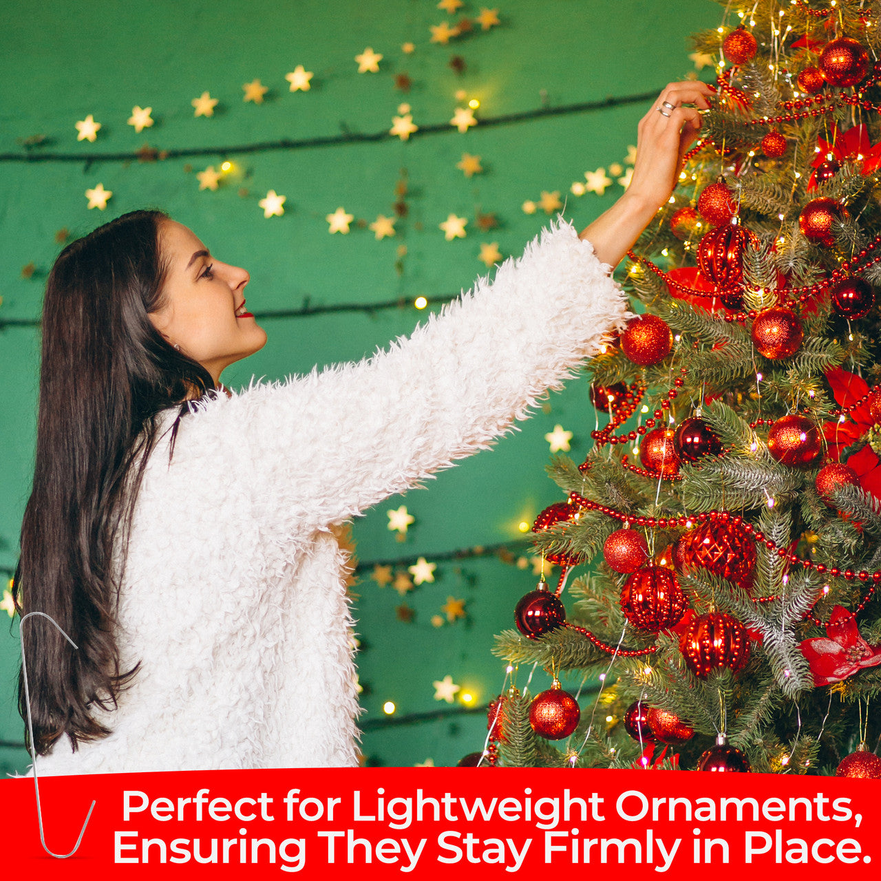 Christmas Tree Decoration Hooks 300pcs