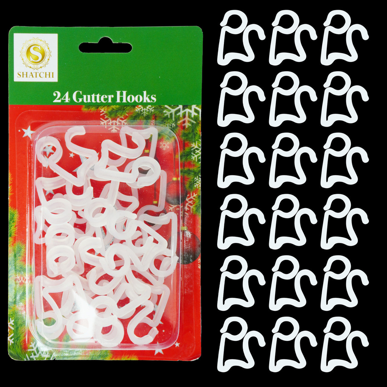 Gutter Hooks 24pcs