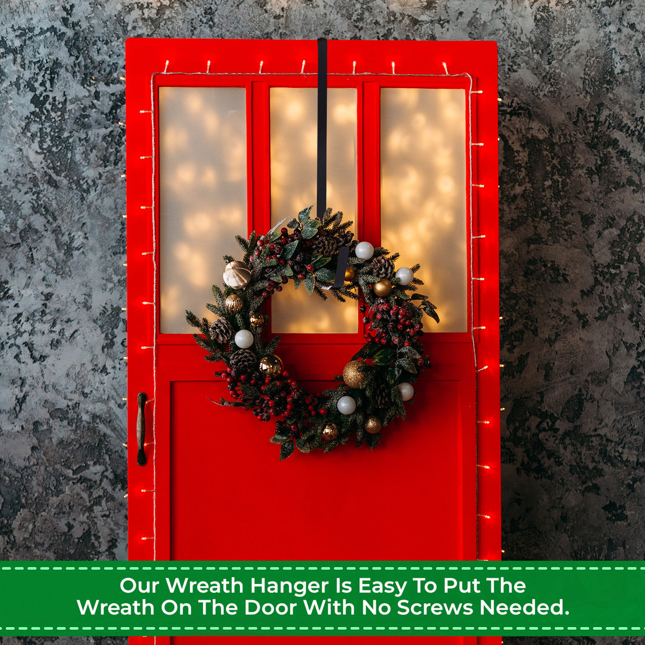 Metal Wreath Hanger