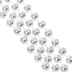Christmas Bead Chain Garland - Silver