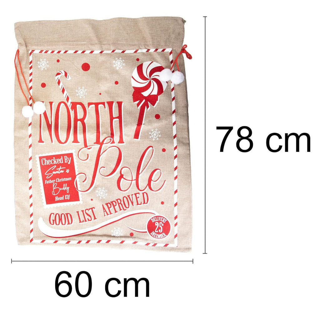 North Pole Christmas Stocking