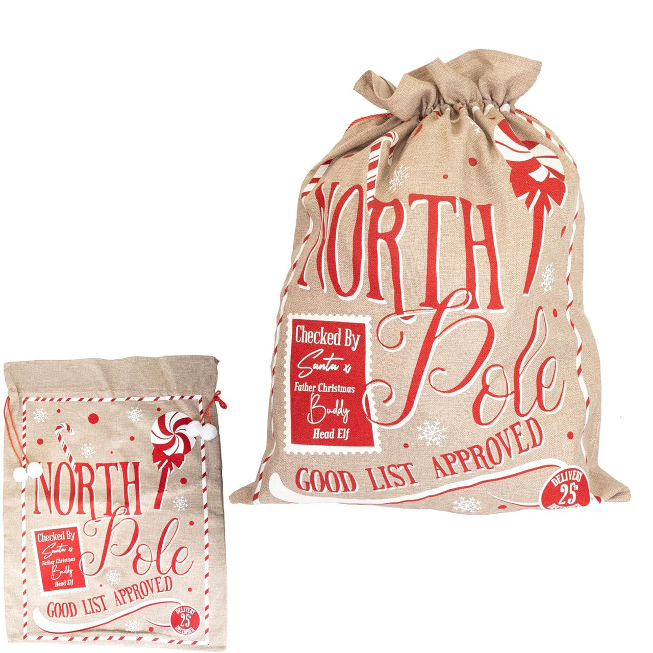 North Pole Christmas Stocking