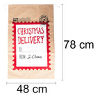 Christmas Stocking Delivery Sack - White