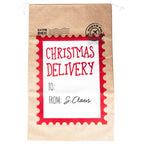 Christmas Stocking Delivery Sack - White