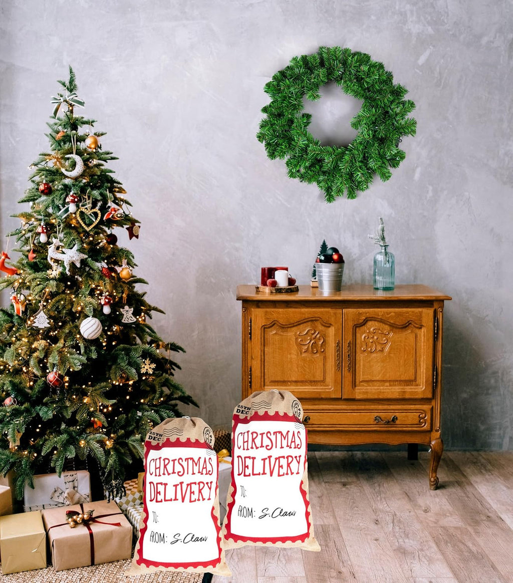 Christmas Stocking Delivery Sack - White