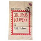 Christmas Stocking Delivery Sack - Beige