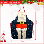 Santa Six-Pack Apron