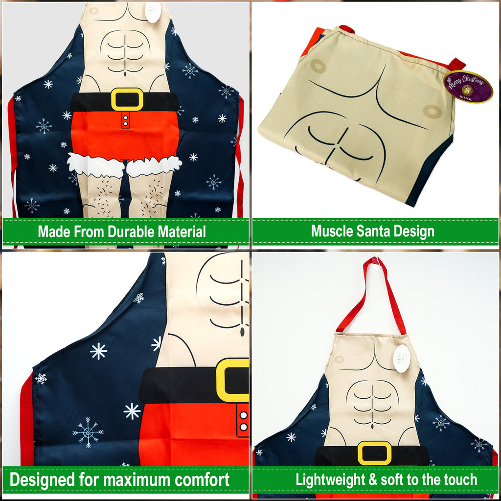 Santa Six-Pack Apron