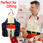 Santa Six-Pack Apron