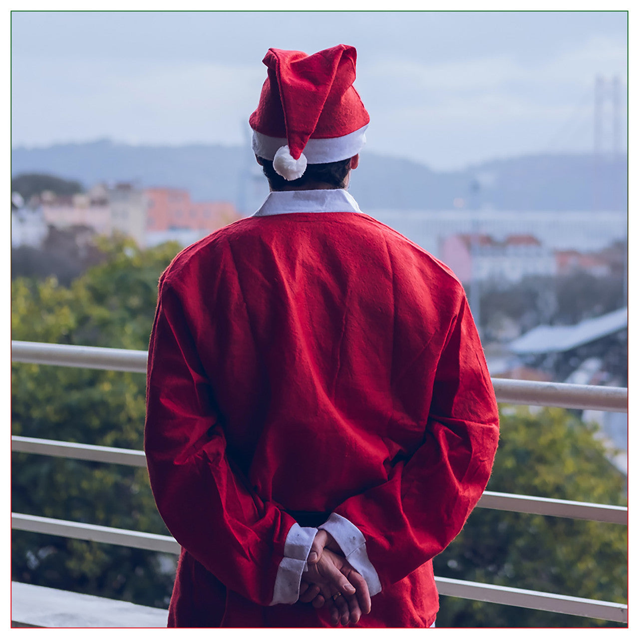 Felt Christmas Santa Hat
