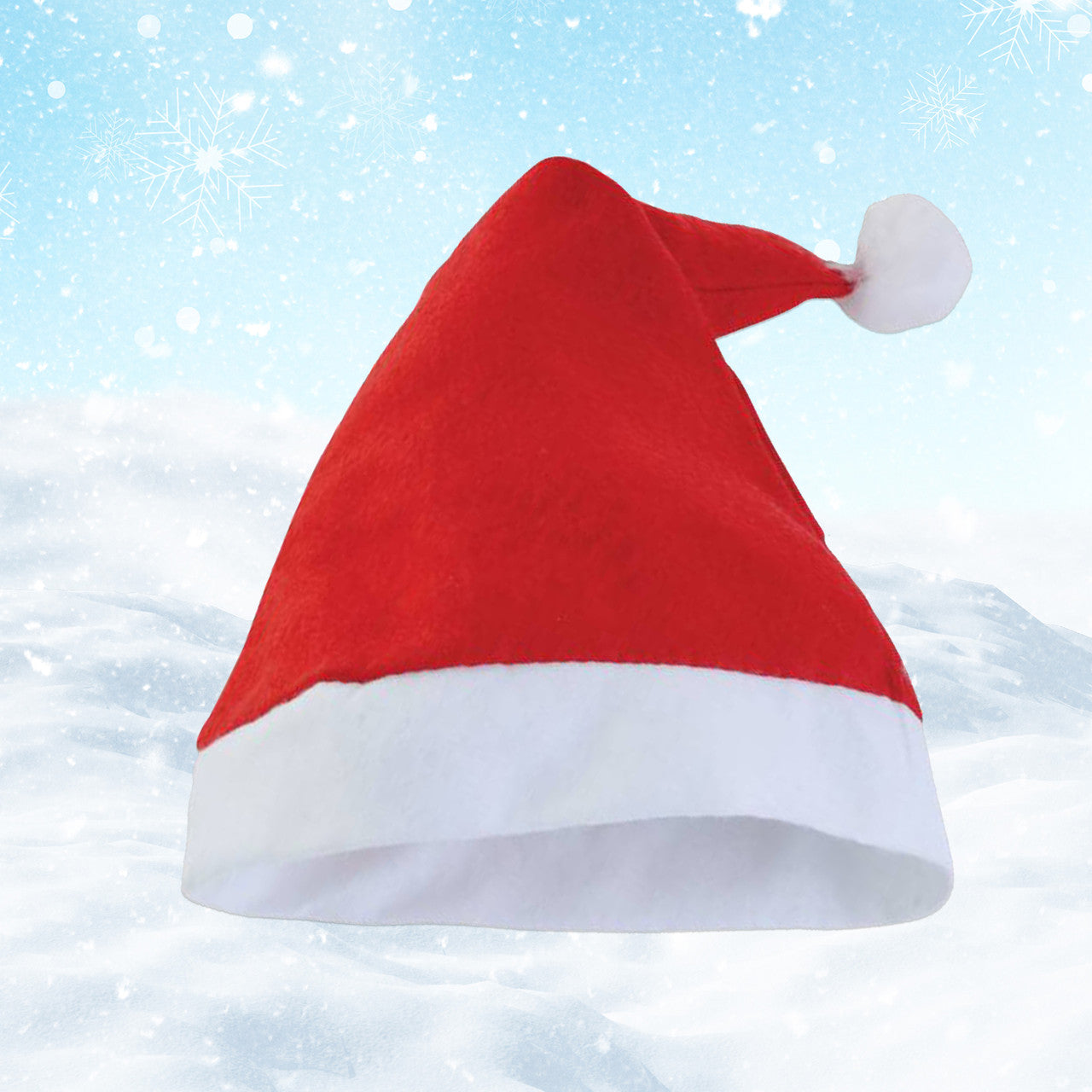 Felt Christmas Santa Hat
