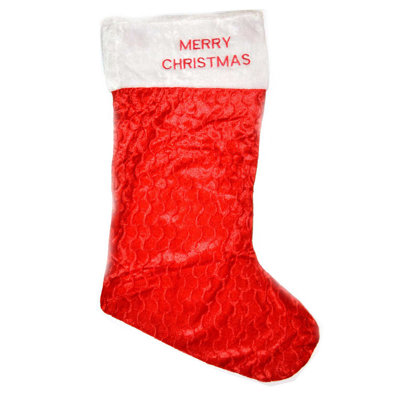 Large Deluxe Red Velvet Stocking
