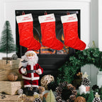 Large Deluxe Red Velvet Stocking