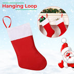 Felt Christmas Stocking - Red