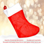 Felt Christmas Stocking - Red