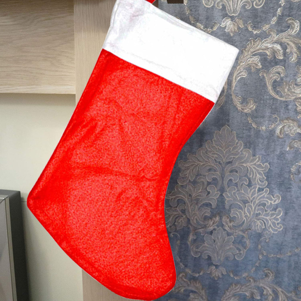 Felt Christmas Stocking - Red