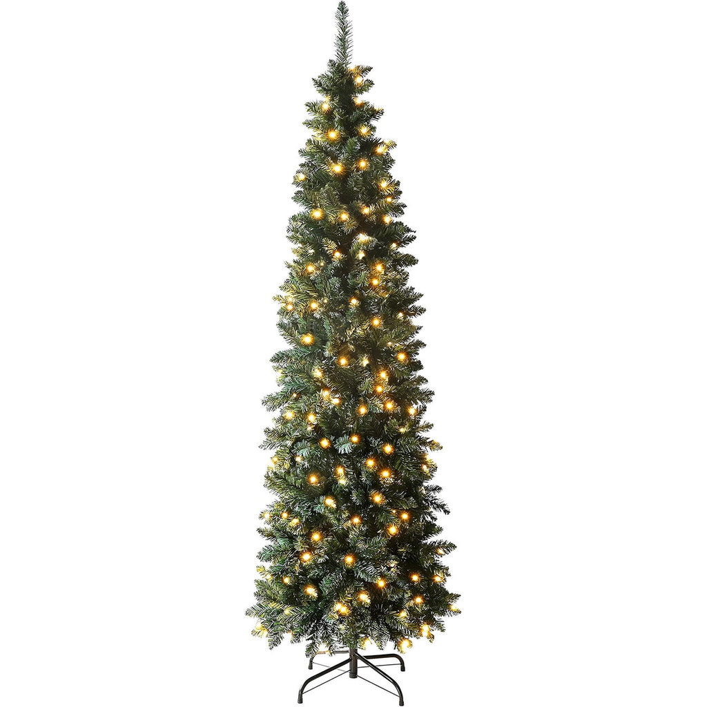 Pre-Lit Pencil Tree - Warm White