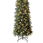 Pre-Lit Pencil Tree - Warm White