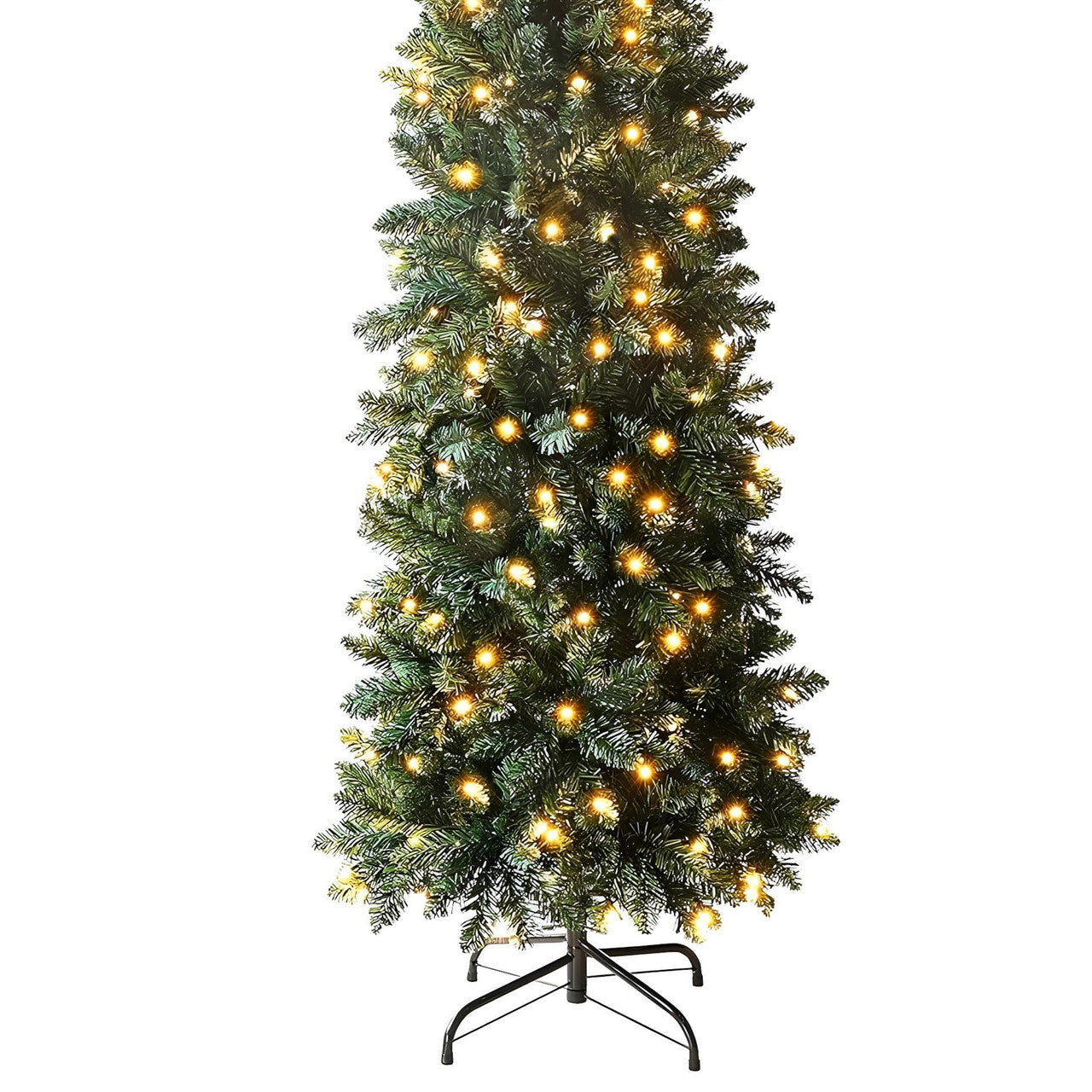 Pre-Lit Pencil Tree - Warm White