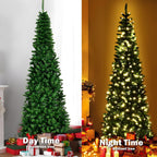 Pre-Lit Pencil Tree - Warm White