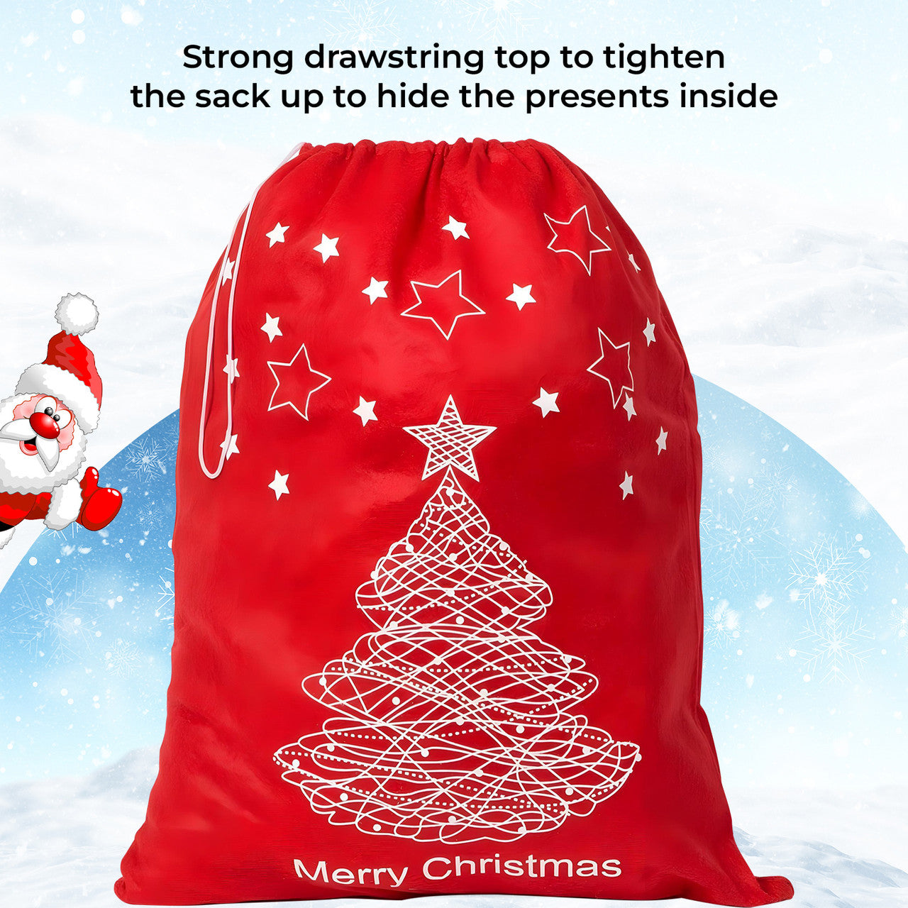 Santa Sack - Christmas Tree