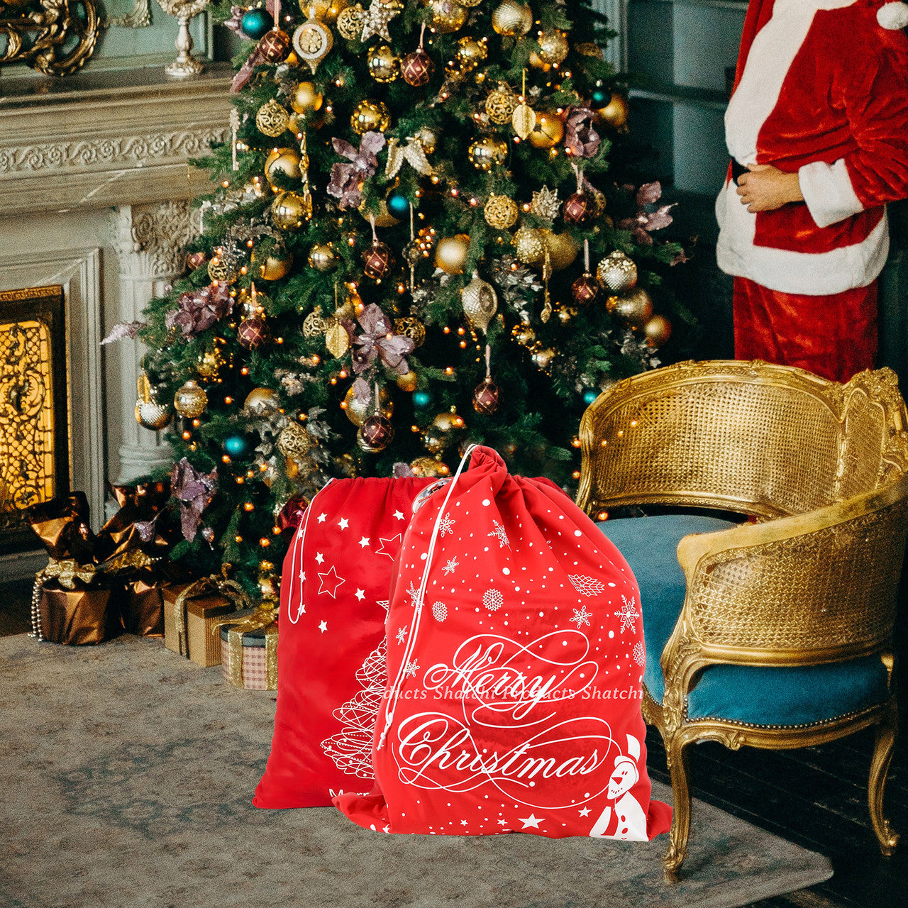 Santa Sack - Merry Christmas