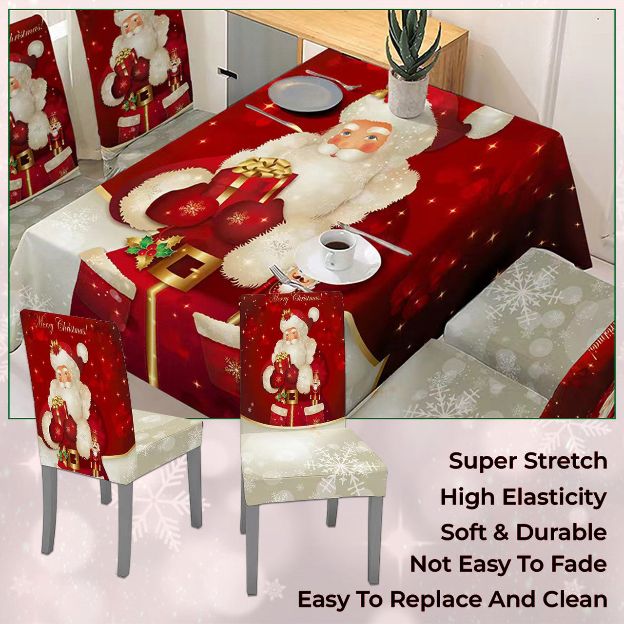 Christmas Tableware Set - 5pcs
