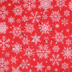 Christmas Plastic Tablecloth - Snowflakes