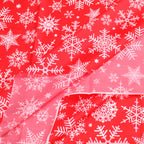 Christmas Plastic Tablecloth - Snowflakes