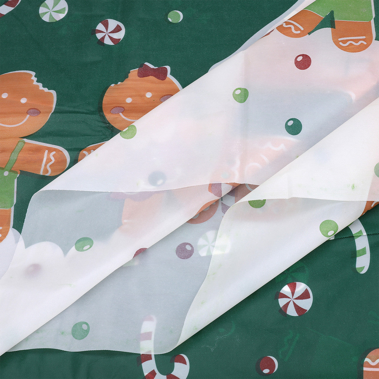 Christmas Plastic Tablecloth - Teddy Bear