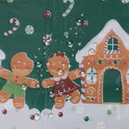 Christmas Plastic Tablecloth - Teddy Bear