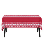 Christmas Tablecloth with Hearty Reindeer Design