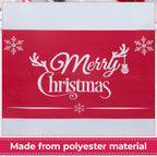 Reindeer and Merry Christmas Design Tablecloth