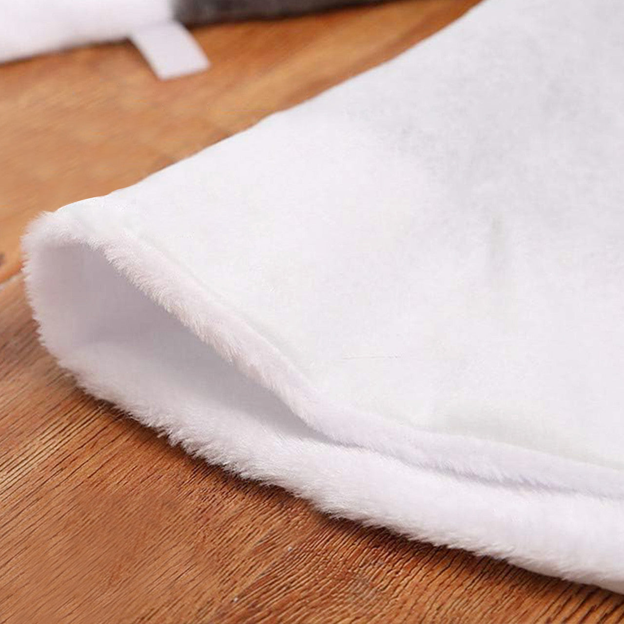Christmas Tree Skirt - Grey & White