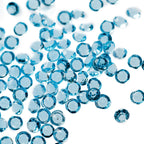 4000 Iridescent Table Scatter Acrylic Crystals, 2.5mm - Aqua Blue