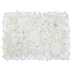 Hydrangea Artificial Flower Wall Panel 60cm x 40cm - White x 12