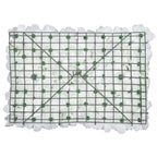 Hydrangea Artificial Flower Wall Panel 60cm x 40cm - White