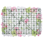 Hydrangea Artificial Flower Wall Panel 60cm x 40cm - Lime, Hot Pink, Pink & White x 12
